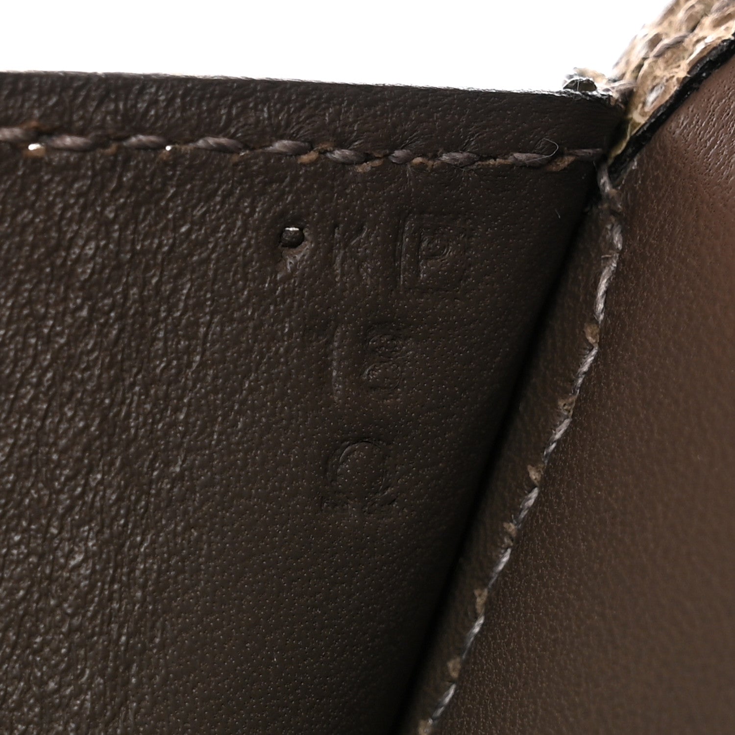 Hermes Swift Lizard Jige Elan Touch 29 Clutch Etain Ombre 7 of 8