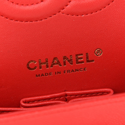 Chanel Caviar Quilted Medium Double Flap Red 6 of 9