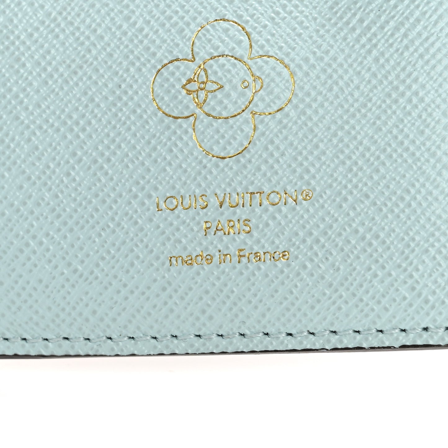 Monogram Snow Show Lisa Wallet Azur Frost