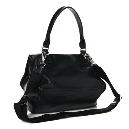 Givenchy Calfskin Small Pandora Logo Strap Black 3 of 14