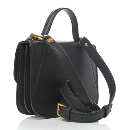Versace Vitello Barocco Virtus Small Top Handle Shoulder Bag Black 3 of 8