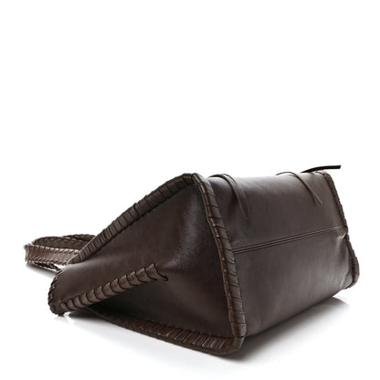 Chloe Calfskin Large Mony Tote Bold Brown 4 of 8