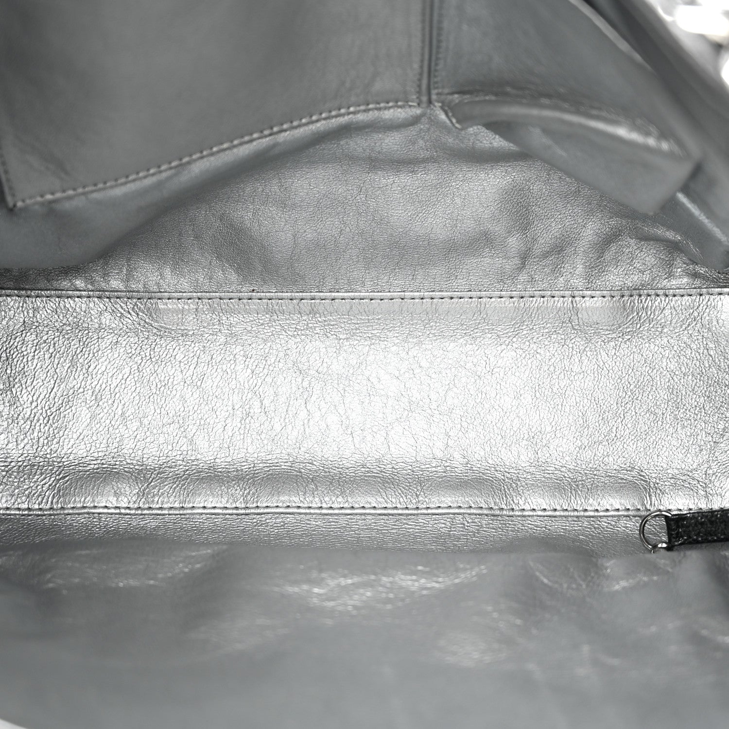 Chanel Glazed Calfskin Modern Chain Tote Black 5 of 12