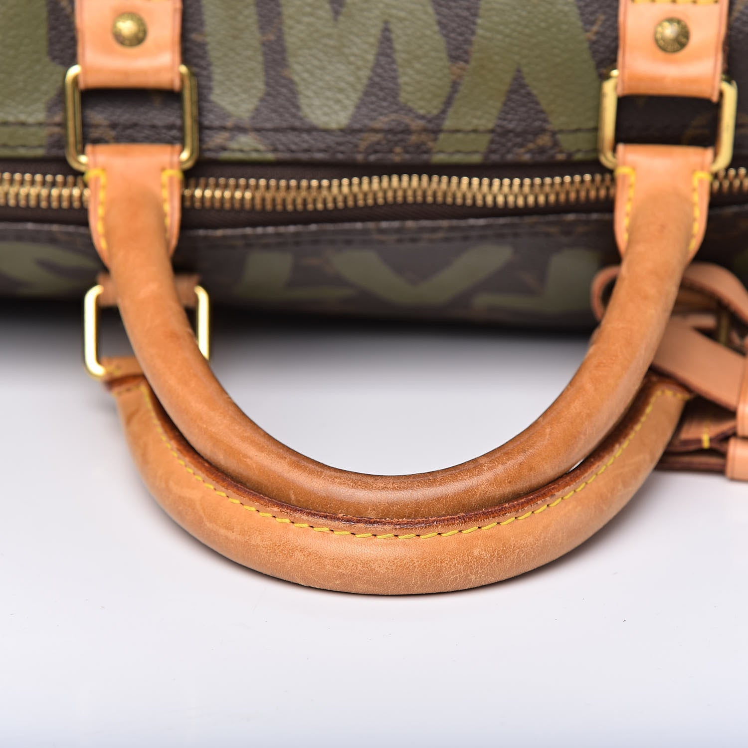 Louis Vuitton Graffiti Keepall 50 Kaki 12 of 17
