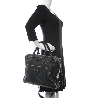 Balenciaga Agneau Classic Hardware Mini Folder Black 2 of 10