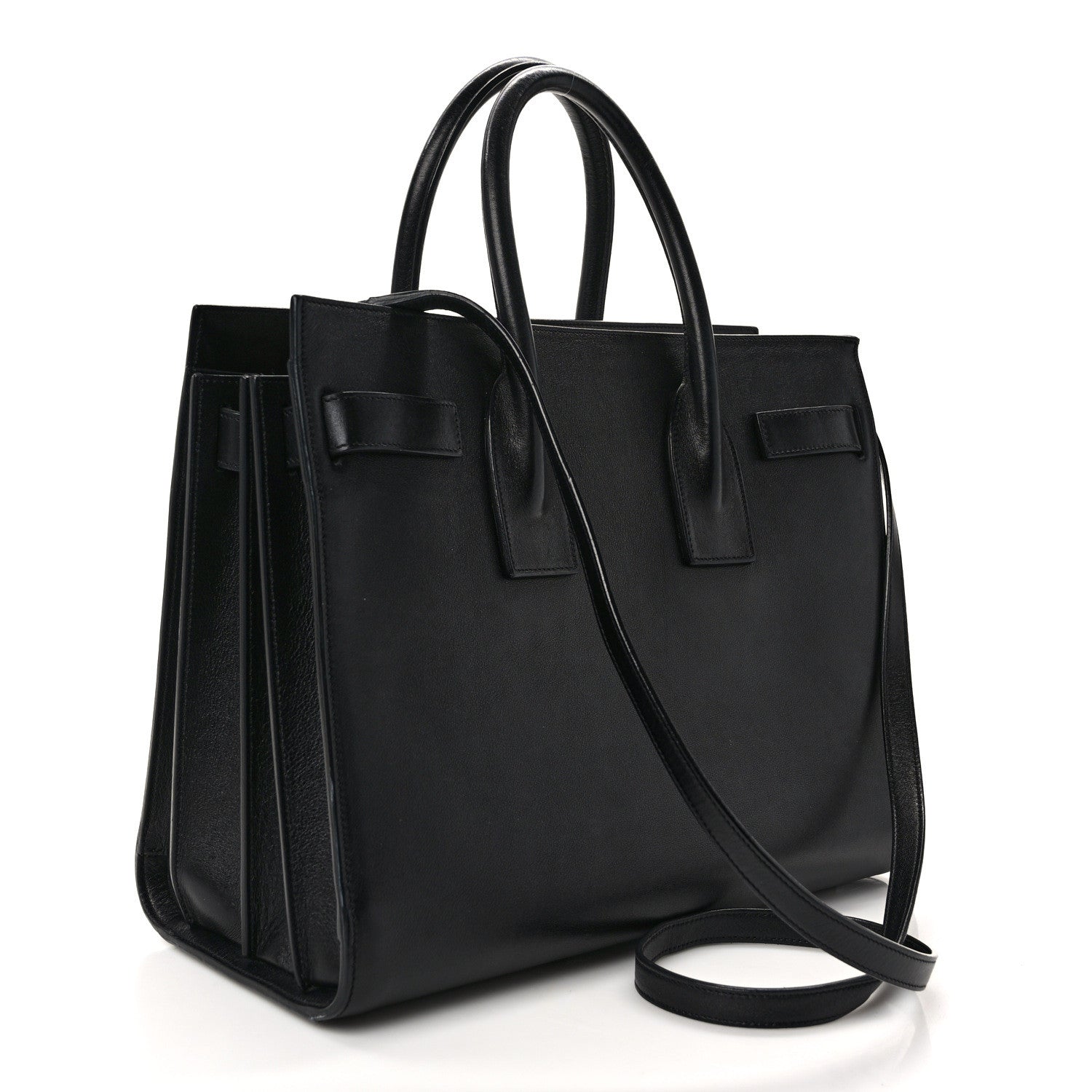Saint Laurent Calfskin Small Sac De Jour Black 3 of 13