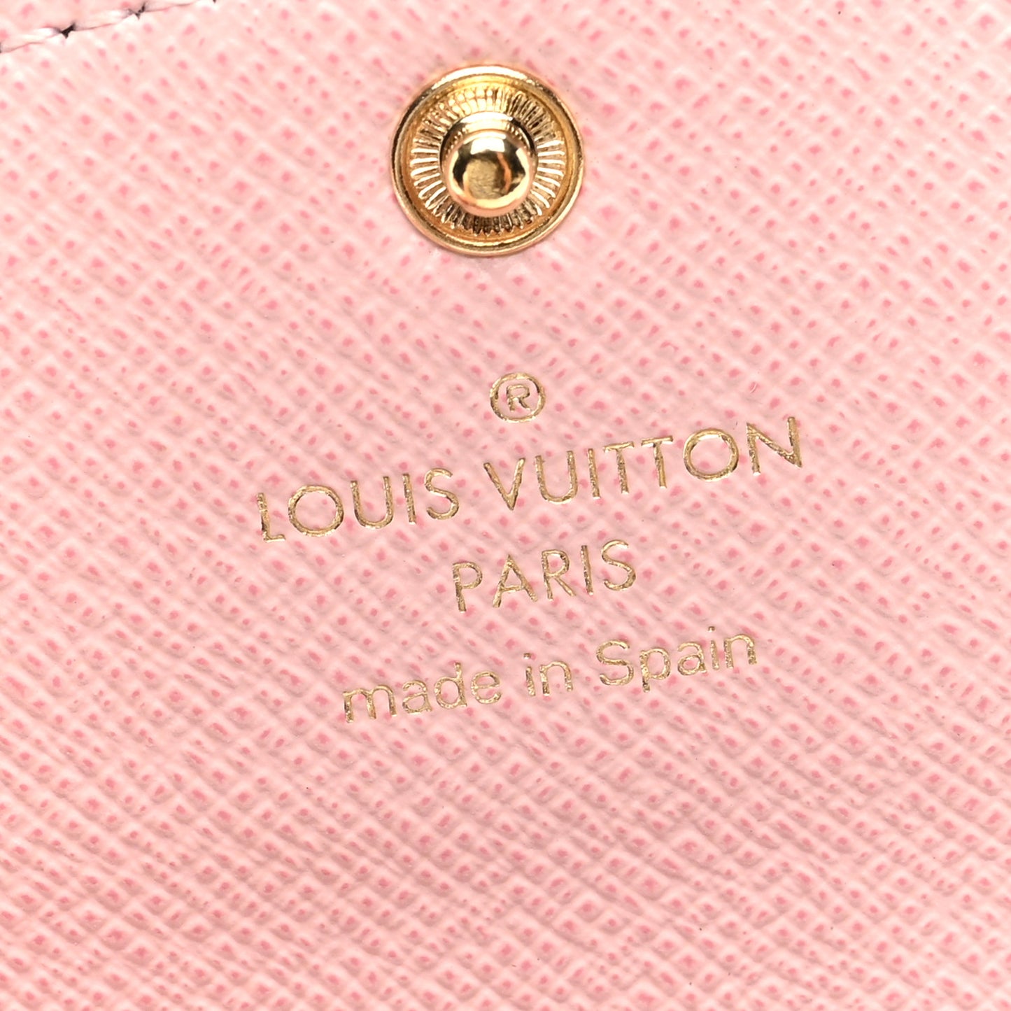 Monogram Rosalie Coin Purse Rose Ballerine