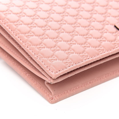 Gucci Microguccissima Crossbody Wallet Soft Pink 7 of 10