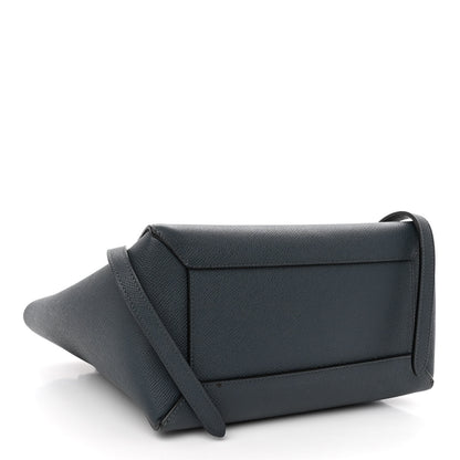 Celine Baby Grained Calfskin Micro Belt Bag Steel Blue 4 of 10