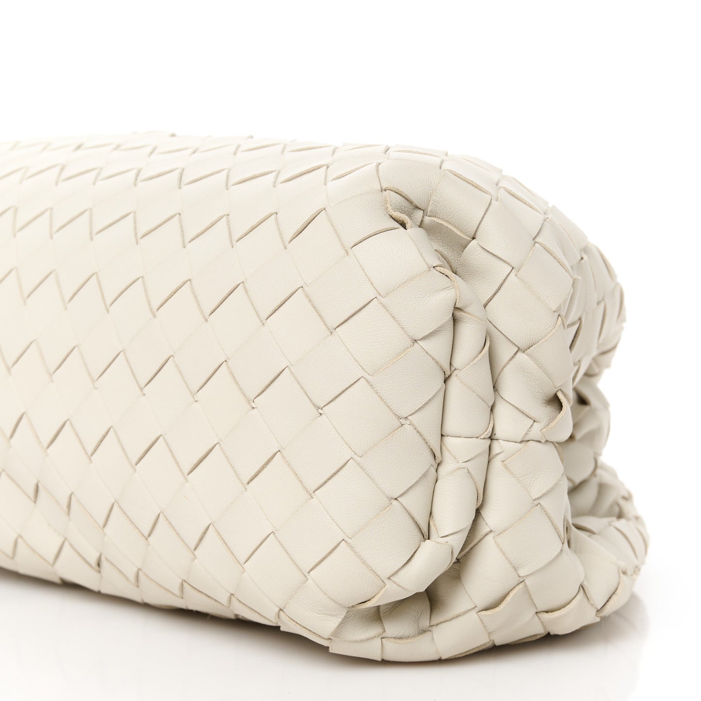 Nappa Maxi Intrecciato The Pouch Oversized Clutch Plaster