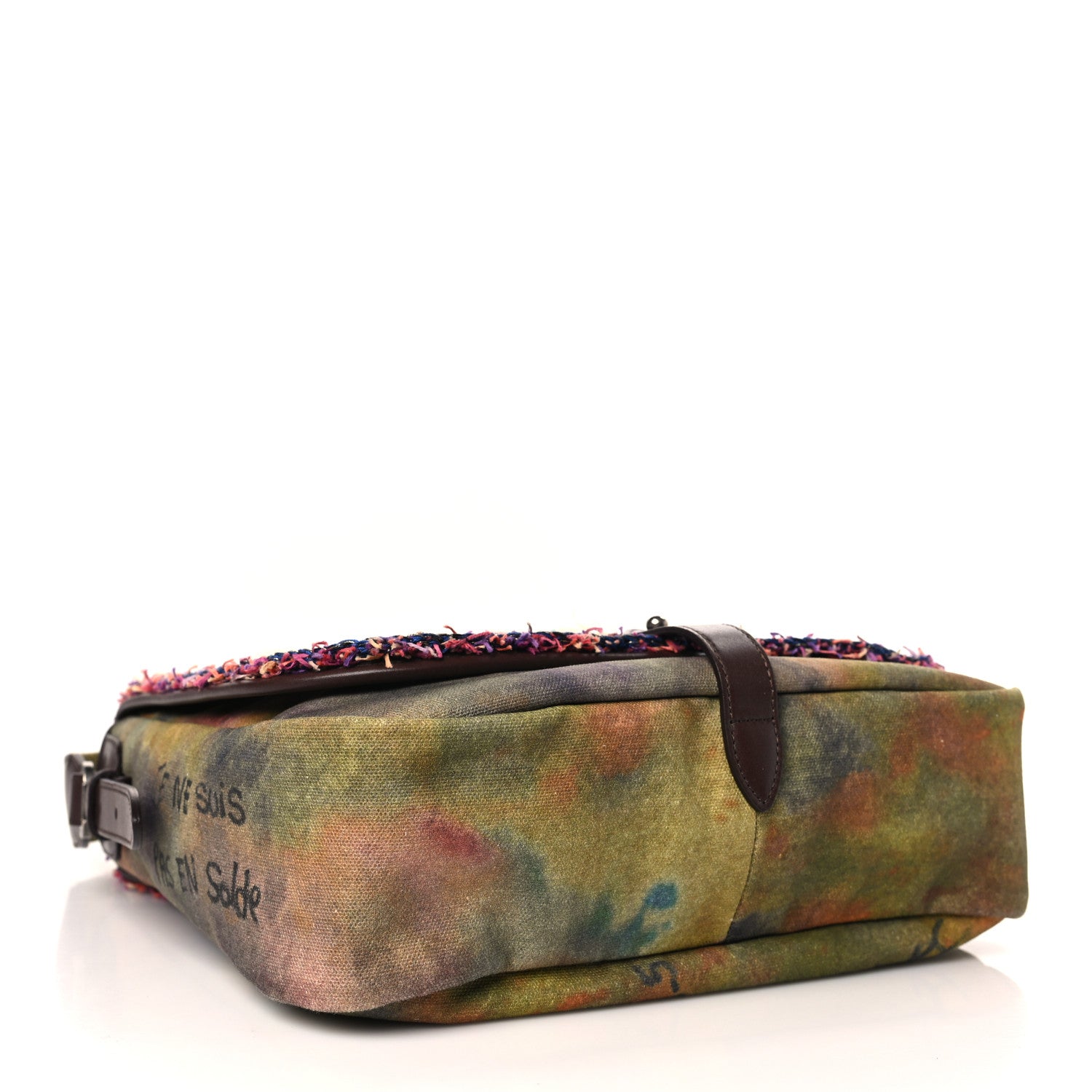 Chanel Washed Toile Graffiti On The Pavements Messenger Khaki Multicolor 3 of 9