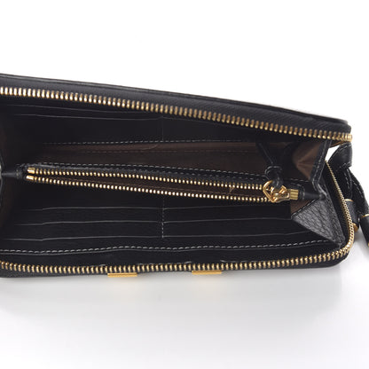 Chloe Grained Calfskin Marcie Long Zip Around Wallet Black 5 of 17