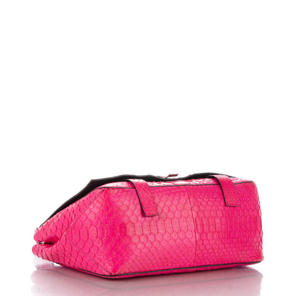 Proenza Schouler Python PS Courier Bag Hot Pink 4 of 7
