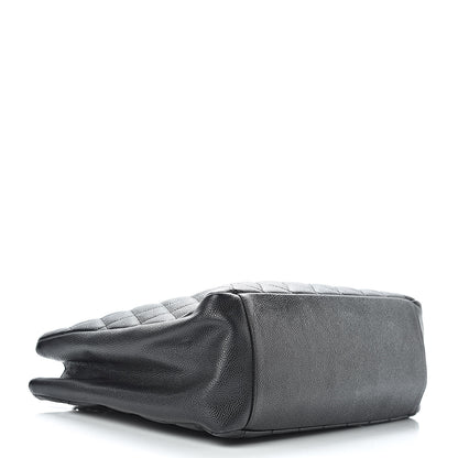 Chanel Caviar Quilted Grand Shopping Tote GST Black 4 of 16