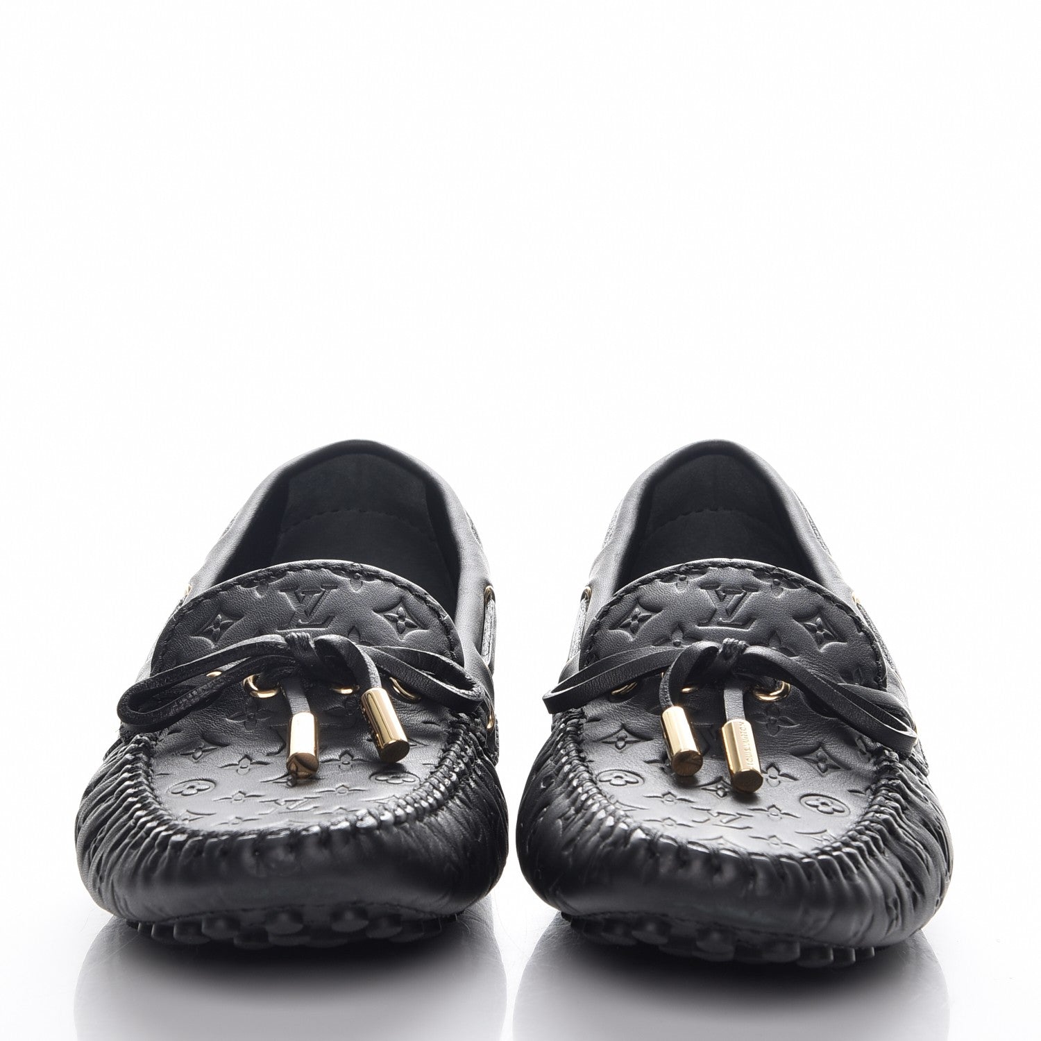 Louis Vuitton Empreinte Gloria Loafer 36.5 Black 2 of 9