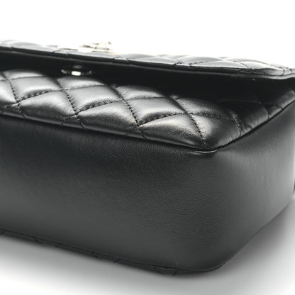 Versace Nappa Quilted Medusa Small Chain Shoulder Bag Black 8 of 8