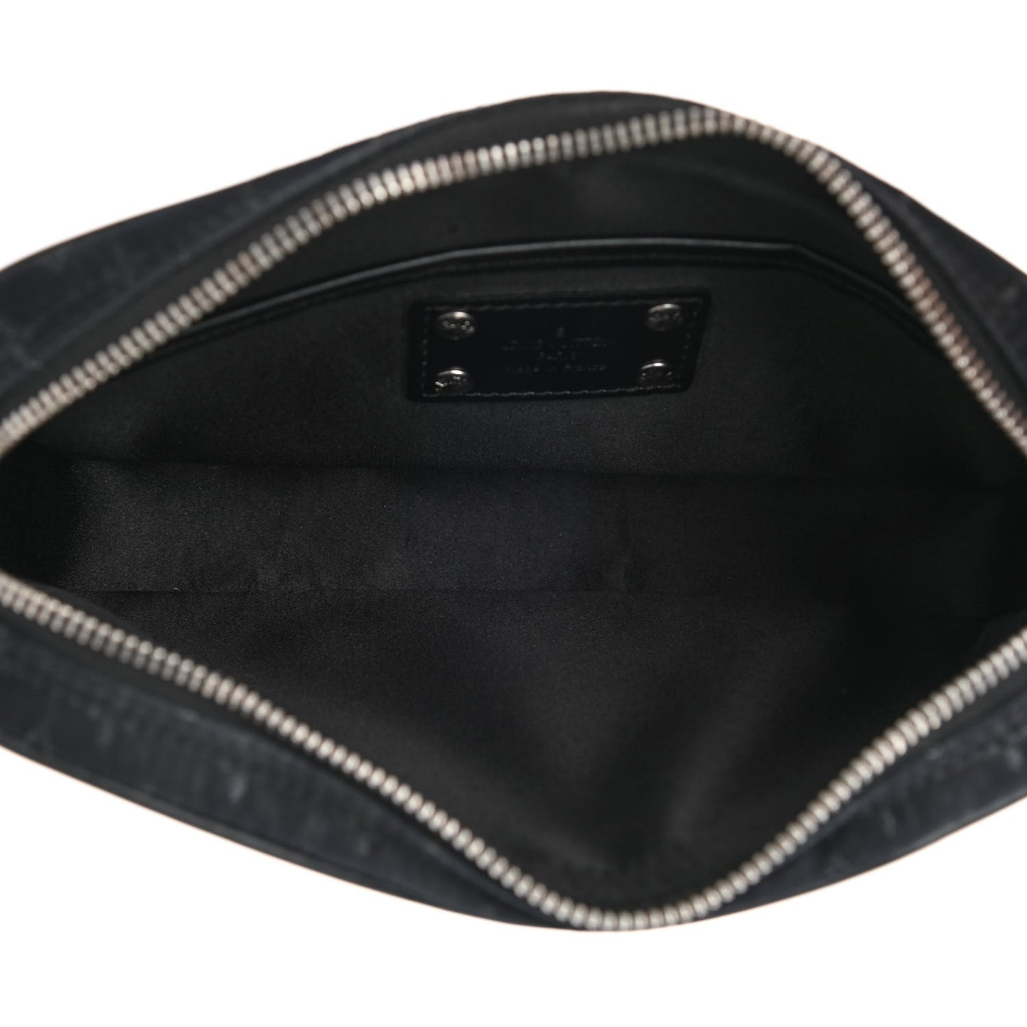 Satin Mini Monogram Conte De Fees Pochette Black