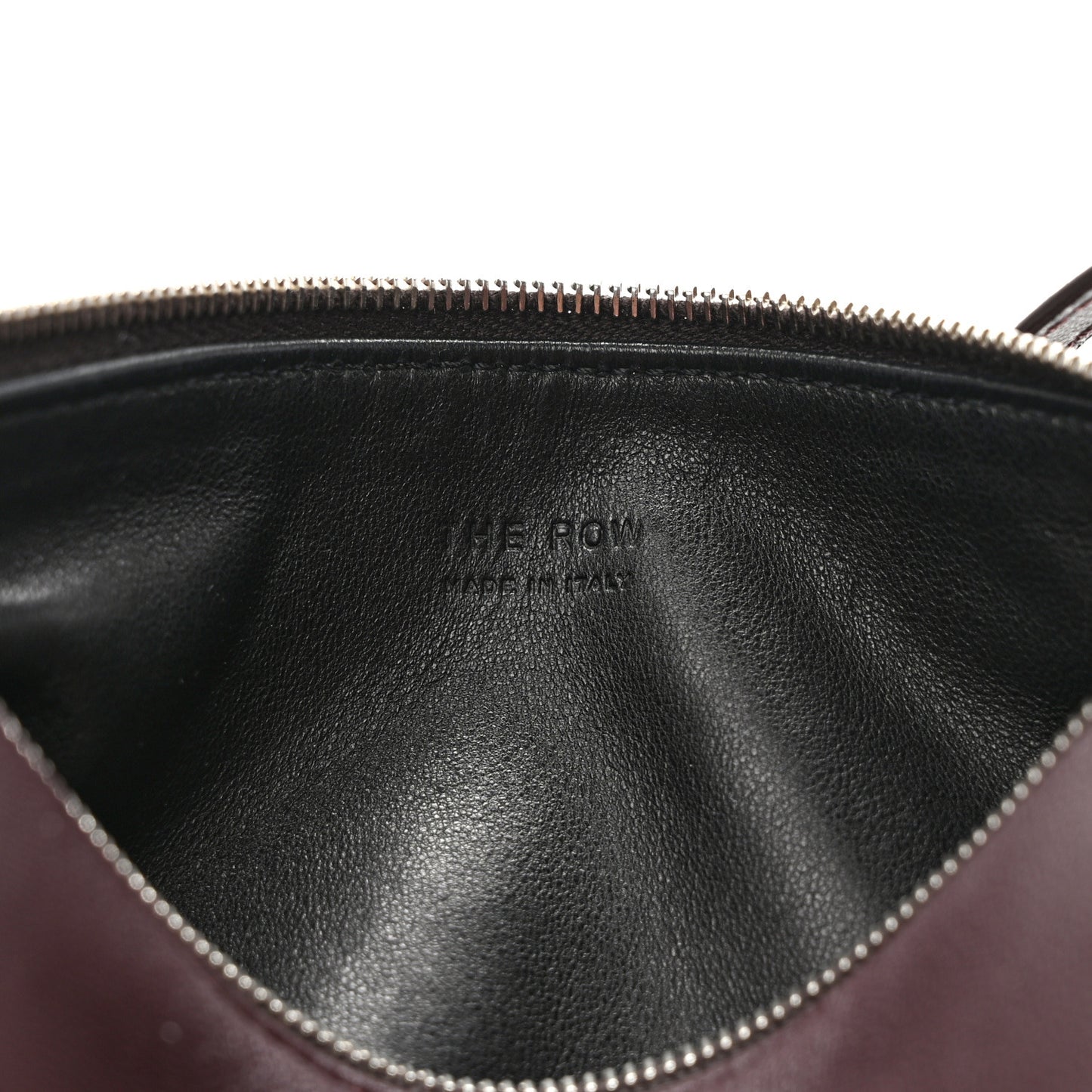 Calfskin 90's Bag Eggplant