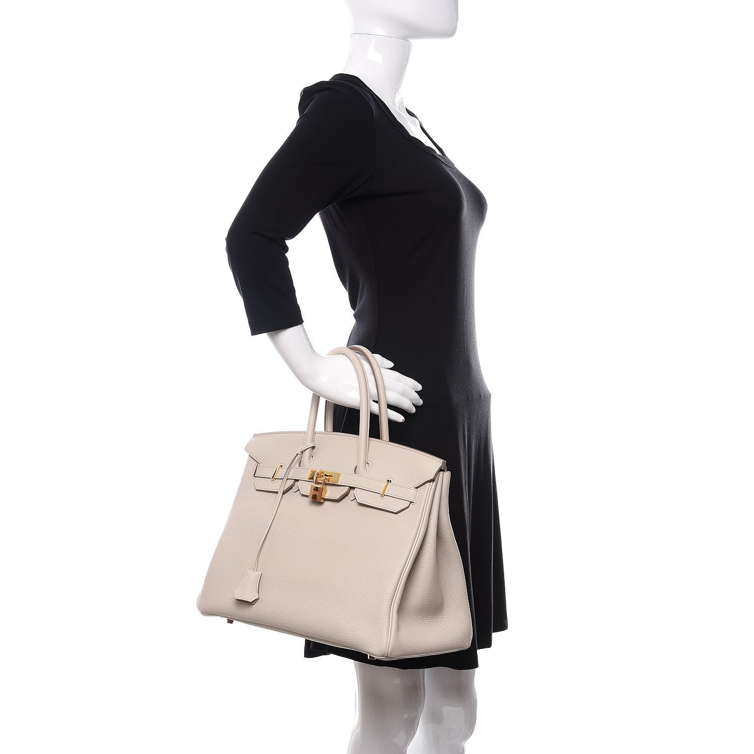 Hermes Togo Birkin 35 Beton 2 of 12