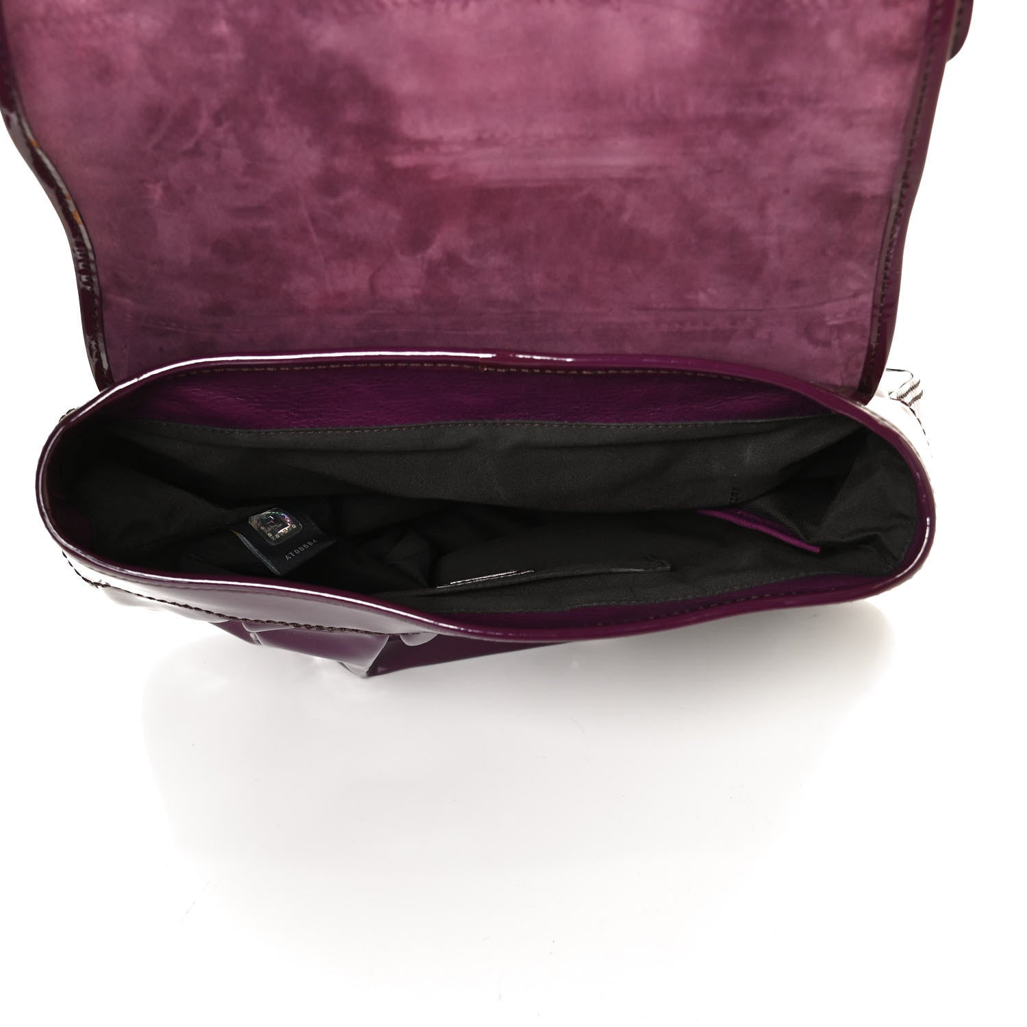 Fendi Patent B Bag Purple 5 of 11