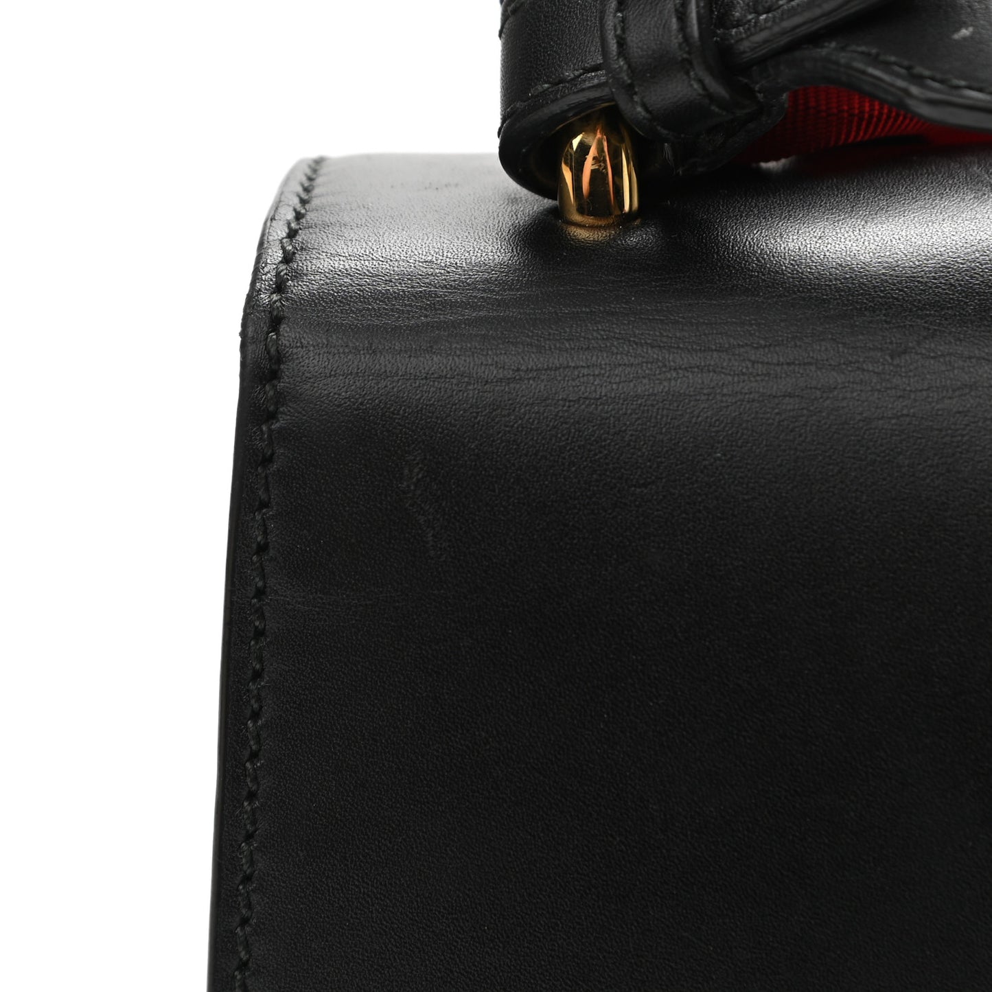 Calfskin Small Sylvie Shoulder Bag Black