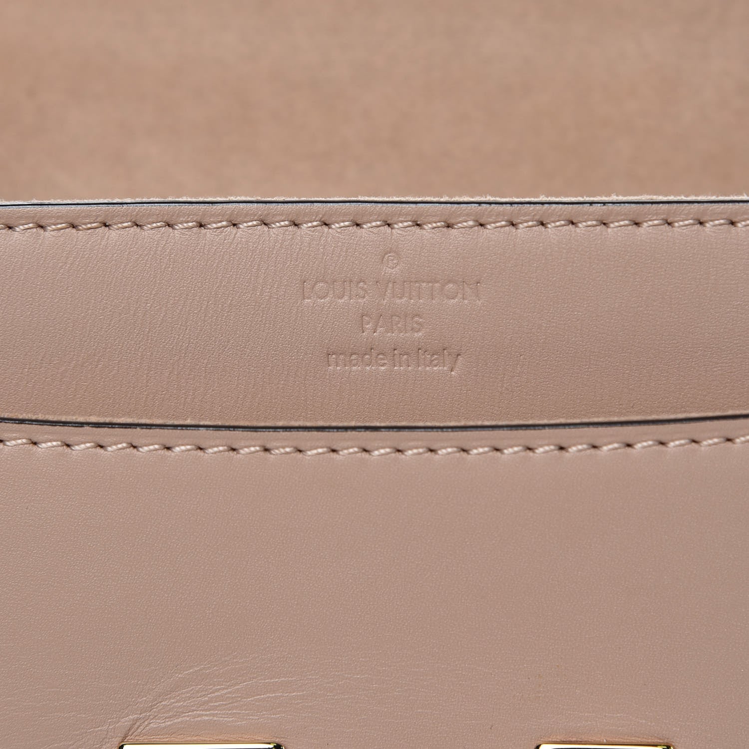 Louis Vuitton Calfskin Chain Louise MM Rose Poudre 6 of 12