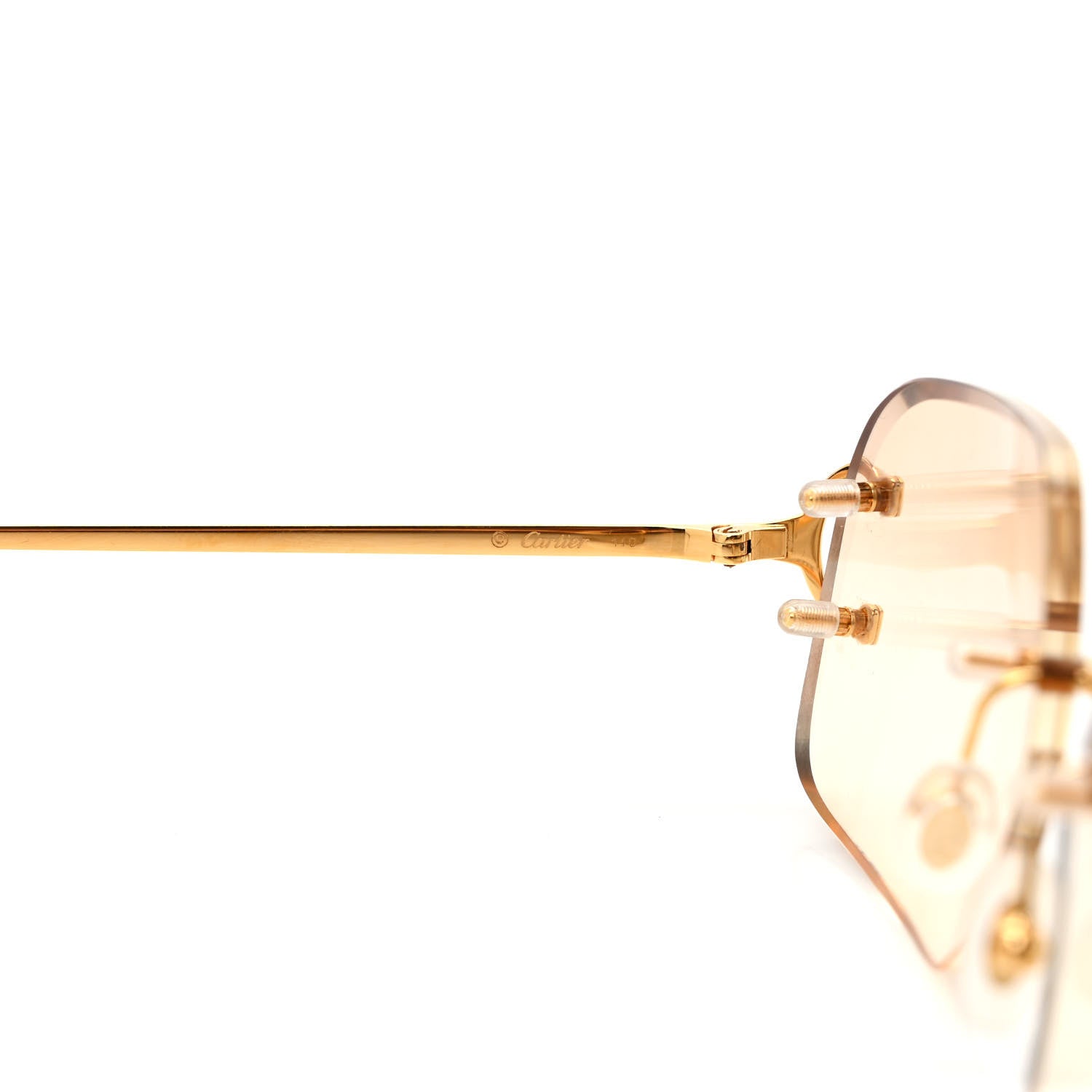 Cartier Signature C De Cartier Sunglasses Gold 6 of 8