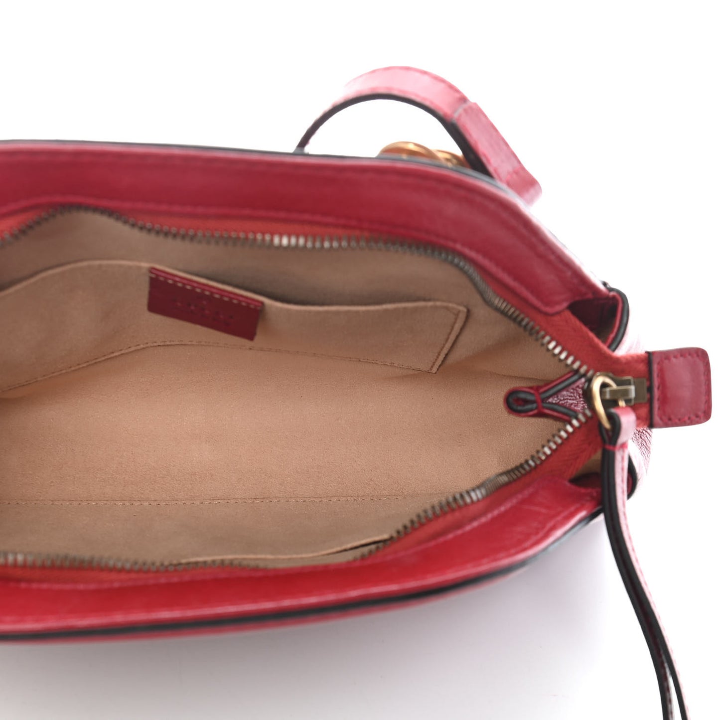 Piuma Lux Calfskin Small Re(Belle) Crossbody Bag Romantic Cerise