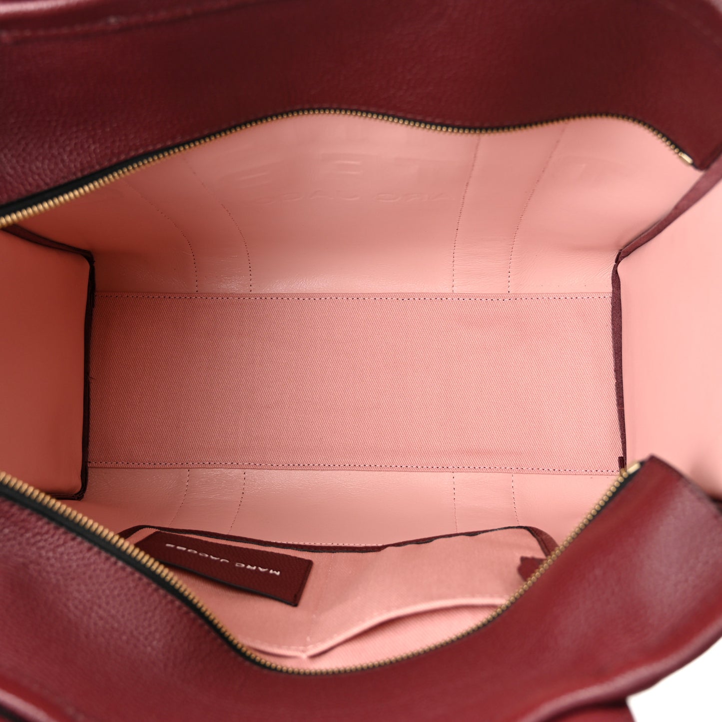 Grained Calfskin Large The Tote Bag Chianti
