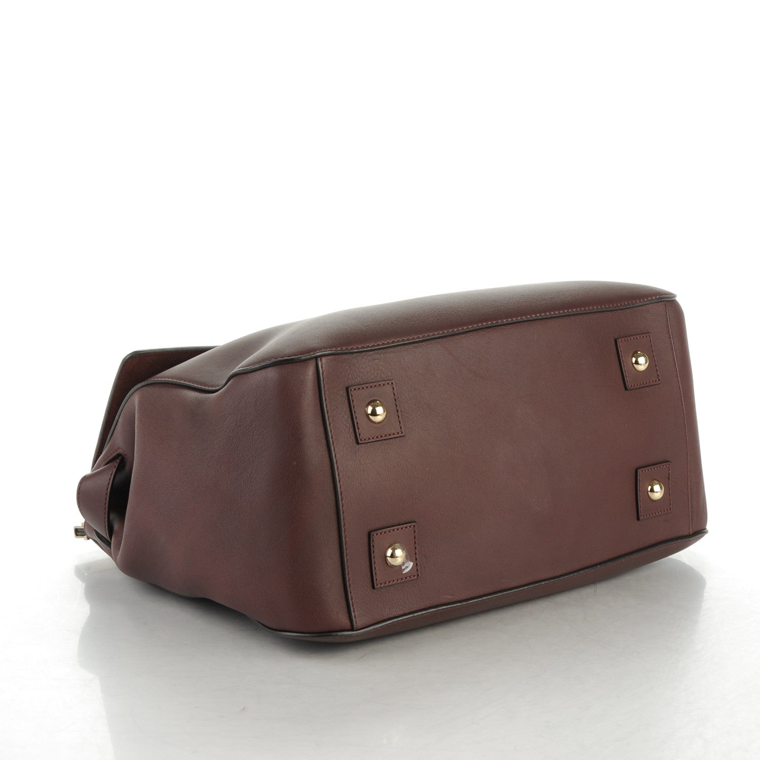 Mulberry Classic Calfskin Suffolk Oxblood 4 of 7