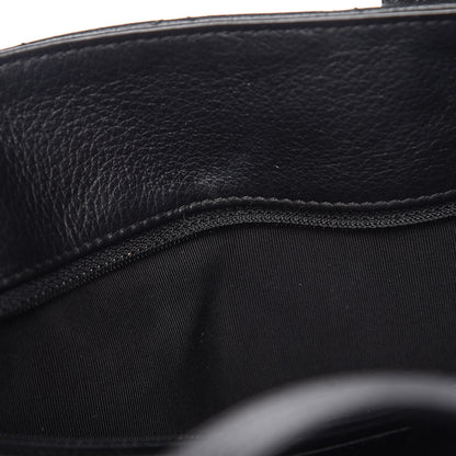 Chanel Metallic Grained Calfskin Quilted Large Casual Pocket Tote Black 8 of 12