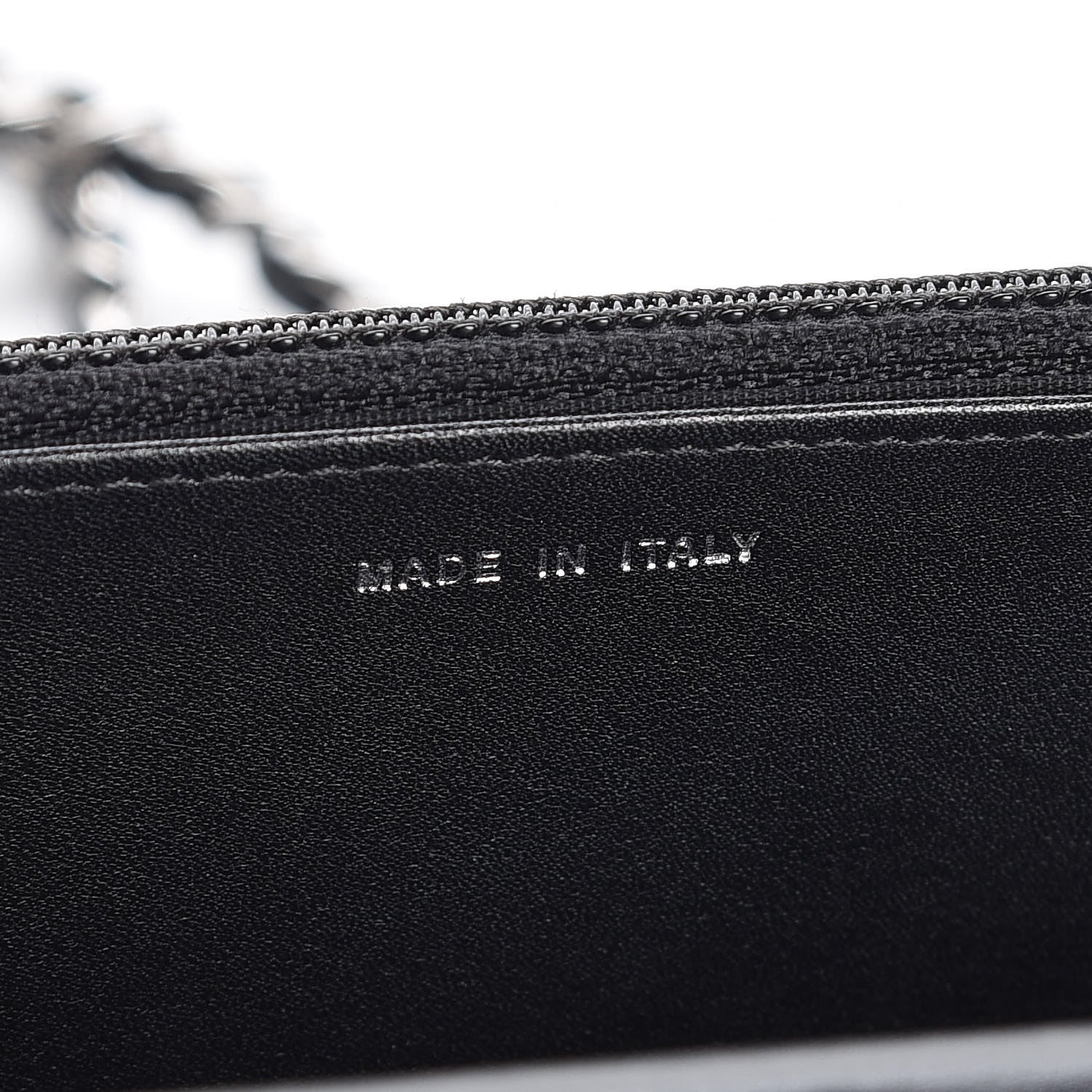 Chanel Caviar Timeless CC Wallet On Chain WOC Black 7 of 9