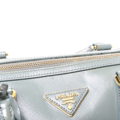 Prada Saffiano Vernice Bowler Acquamarina 13 of 13