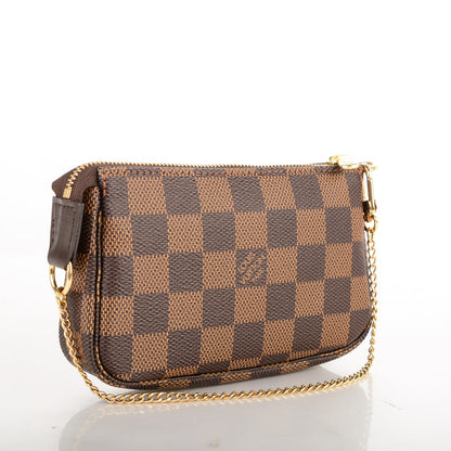 Louis Vuitton Damier Ebene Mini Pochette Accessories 3 of 7