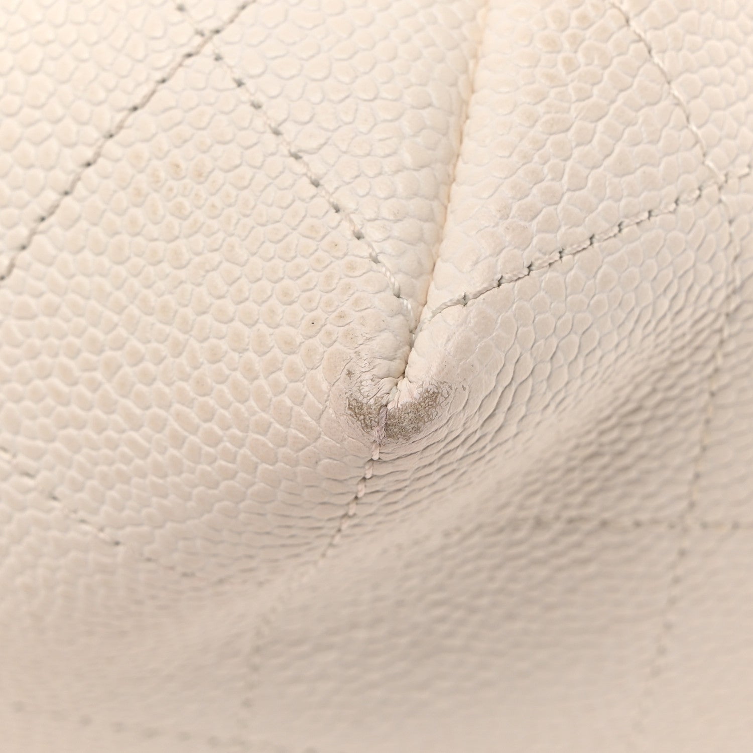 Chanel Caviar Quilted City Walk Hobo White 14 of 14