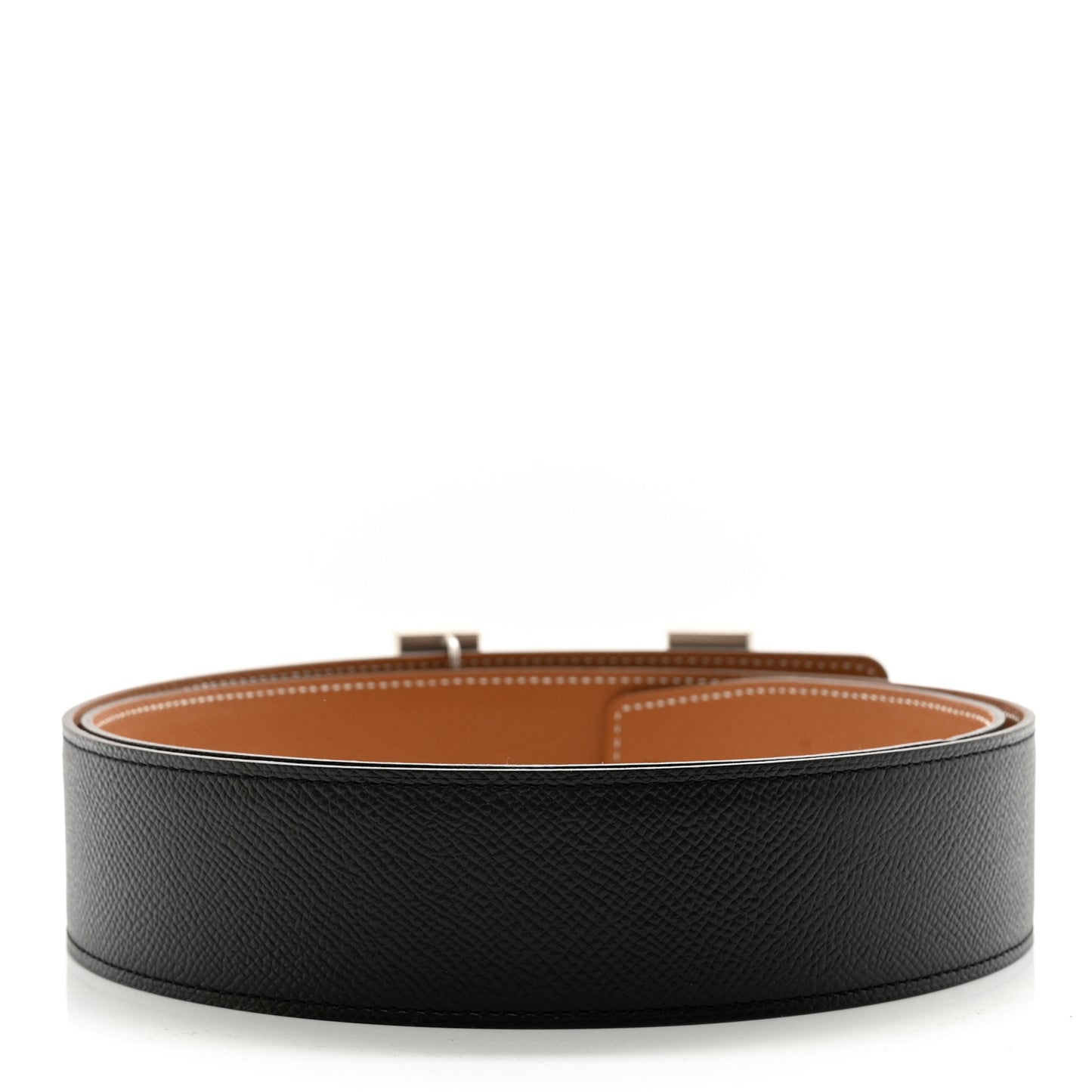 Epsom 42mm Constance H Belt 100 Black Gold