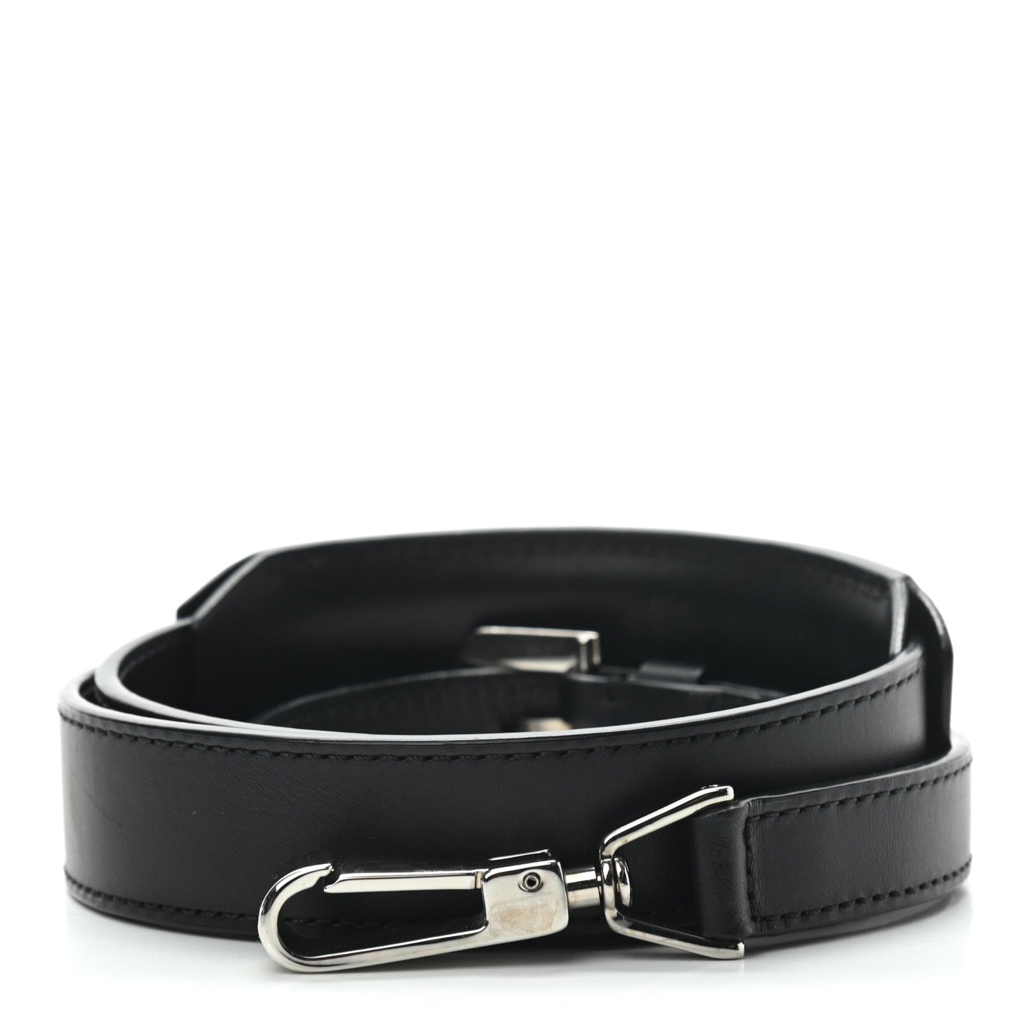 Calfskin Adjustable Shoulder Strap Black