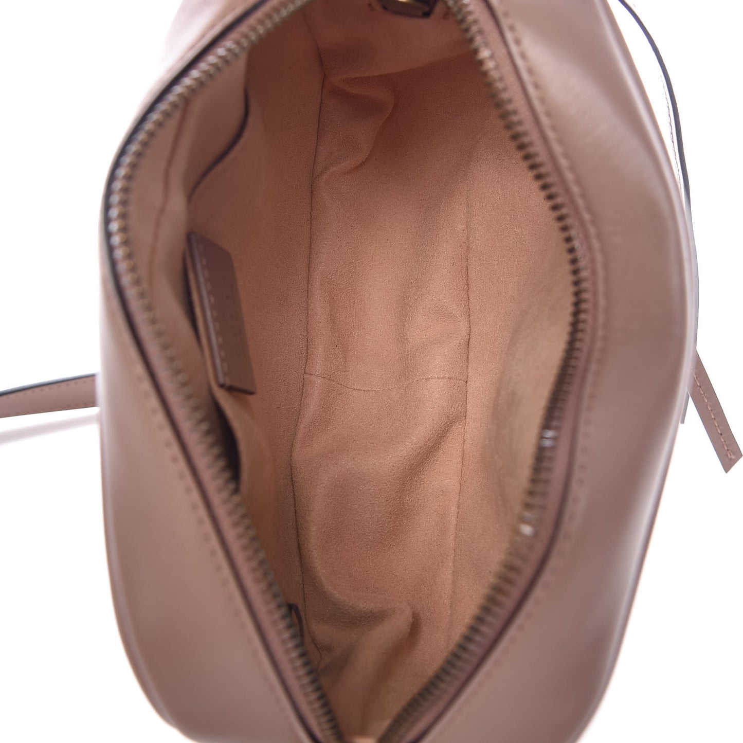 Calfskin Matelasse Mini GG Marmont Chain Shoulder Bag Nude