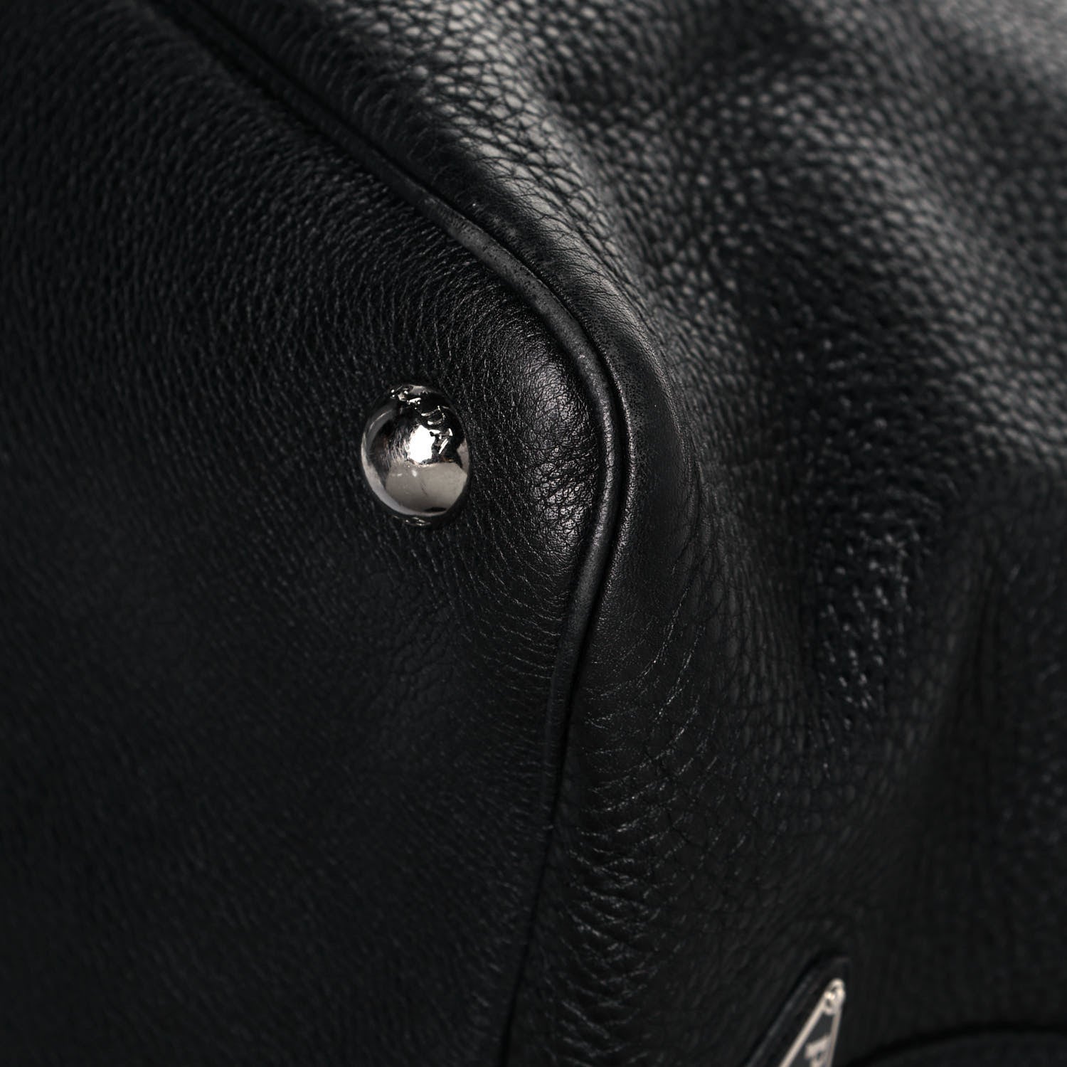 Prada Vitello Daino Tote Black 12 of 16