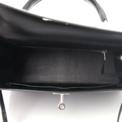 Hermes Tadelakt Kelly Sellier 28 Black 4 of 7