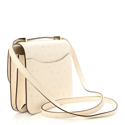 Hermes Ostrich Constance 18 Nata 3 of 11