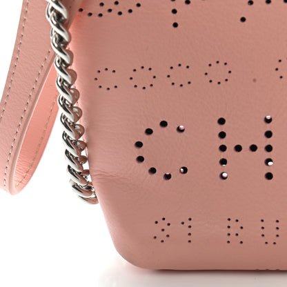Chanel Calfskin Eyelets Clutch Pink 13 of 13