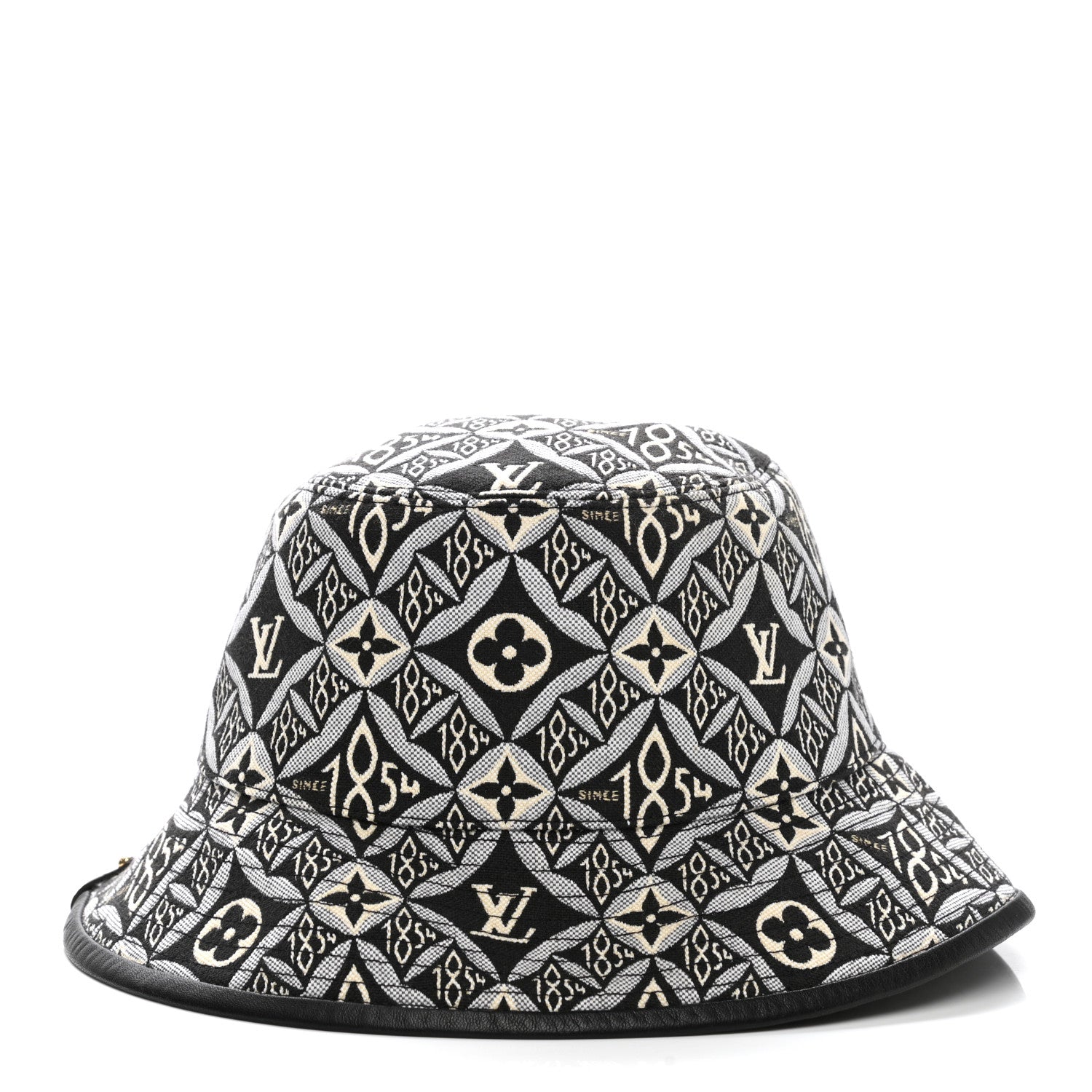 Louis Vuitton Jacquard Since 1854 Bucket Hat S Grey 3 of 8