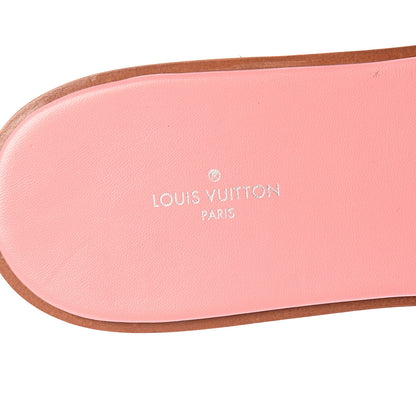 Louis Vuitton Mink Fur Lock It Flat Mule 41 Bordeaux 7 of 8
