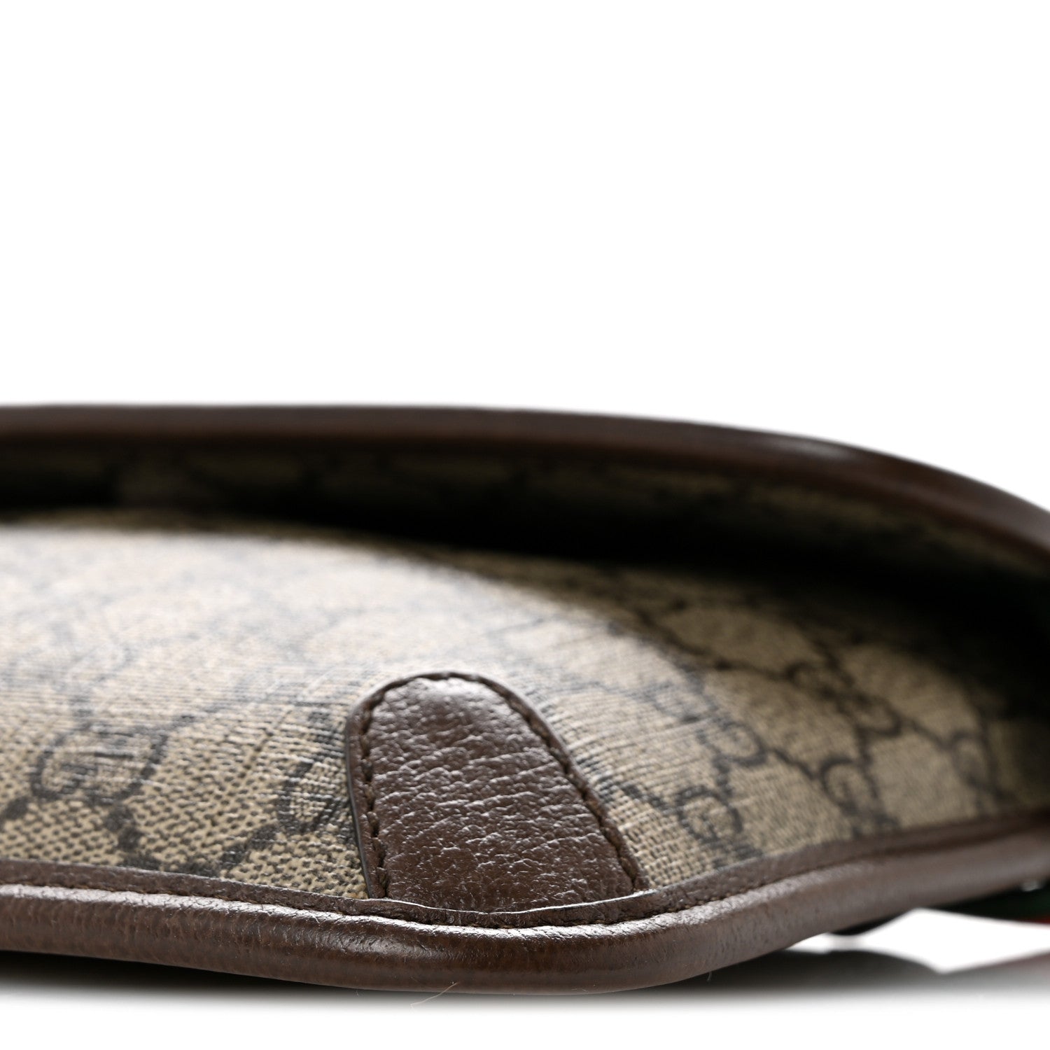 Gucci GG Supreme Monogram Neo Vintage Web Belt Bag Brown 10 of 11