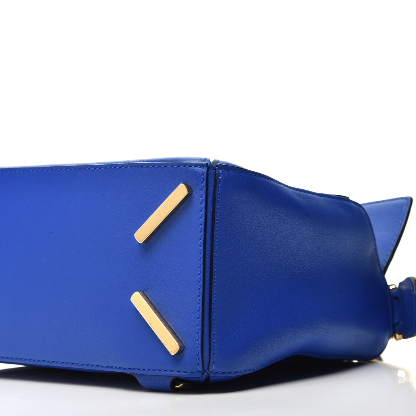 Calfskin Small Puzzle Bag Electric Blue