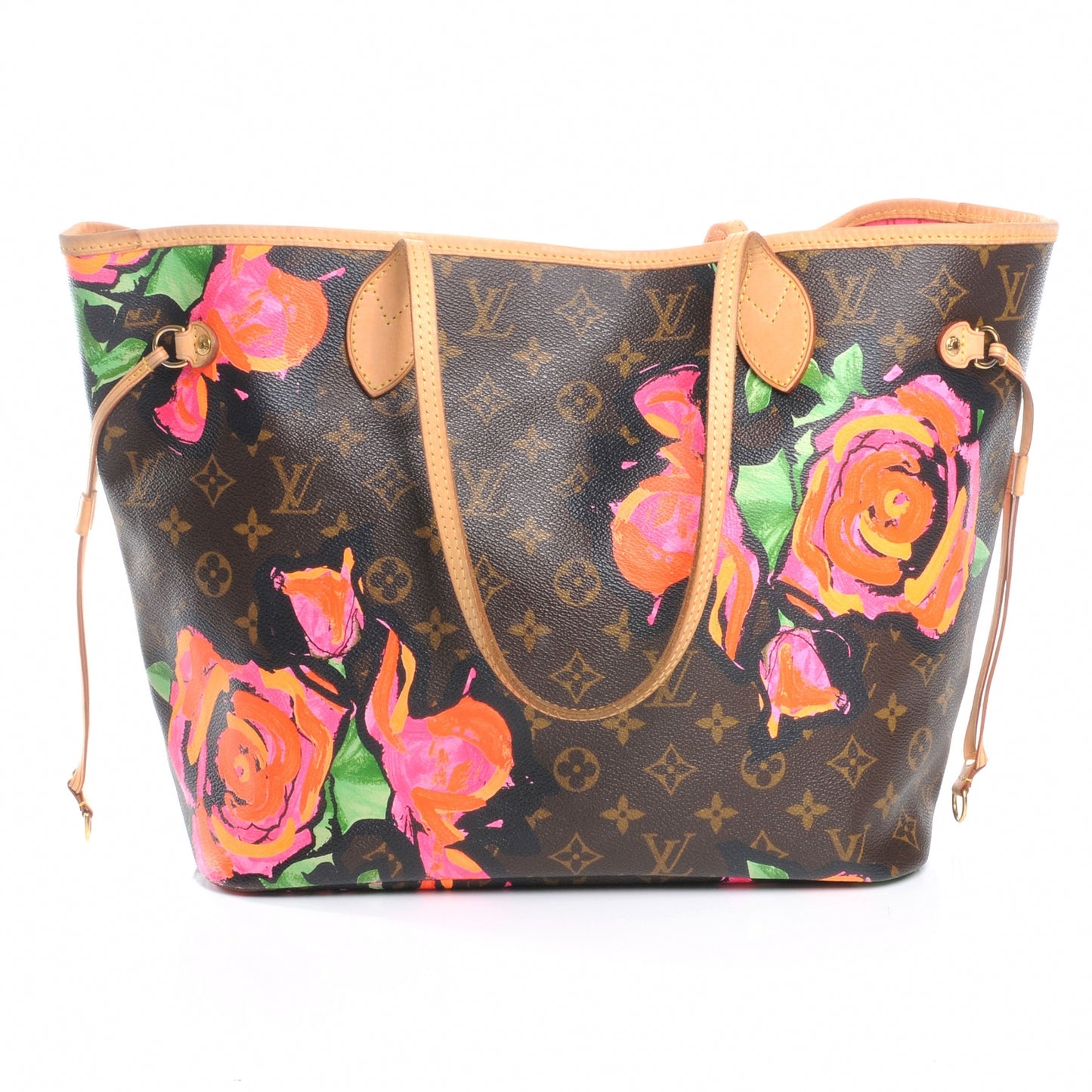 Monogram Roses Neverfull MM