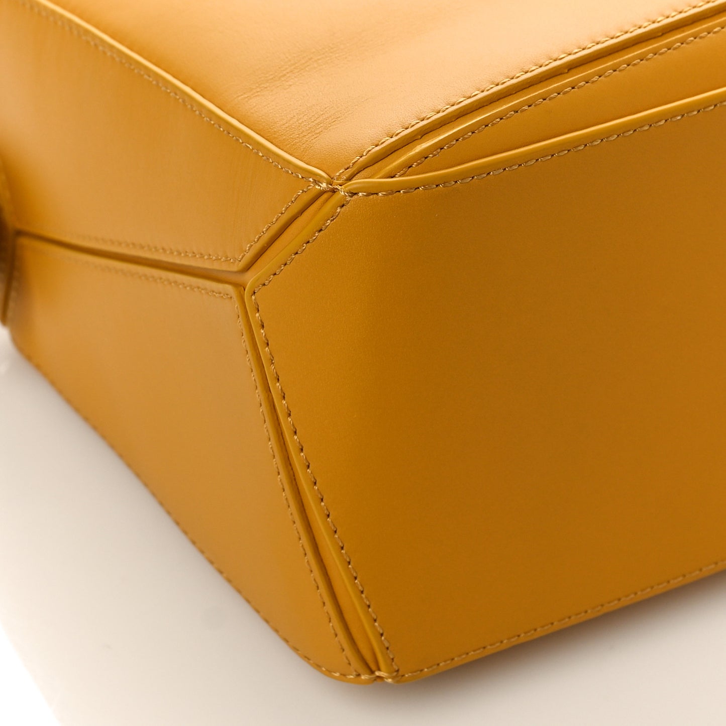 Satin Calfskin Small Puzzle Edge Bag Sunflower