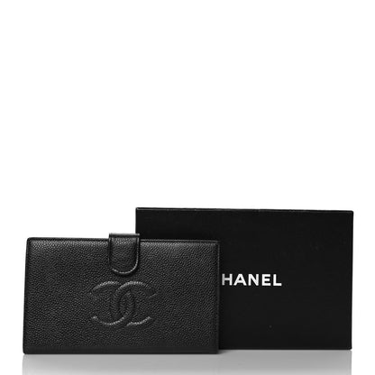 Chanel Caviar Timeless CC French Wallet Black 8 of 8