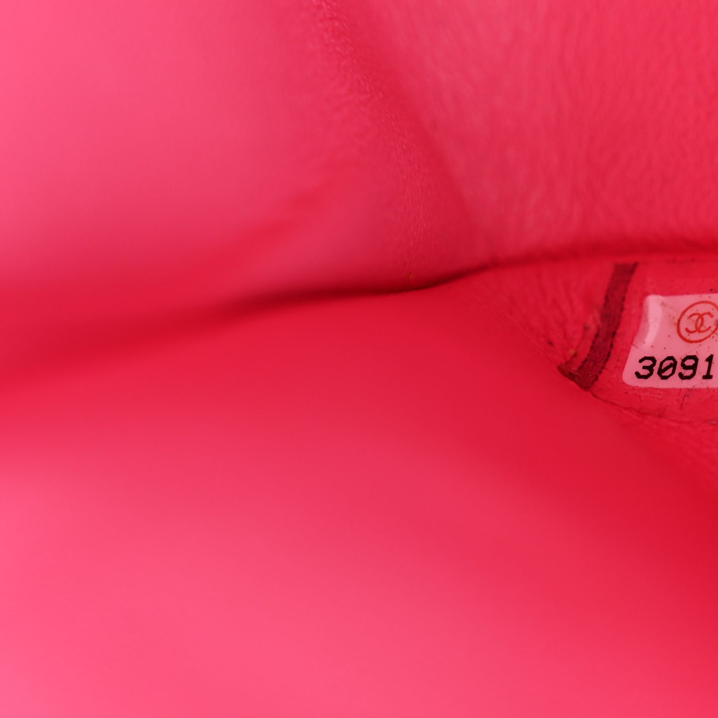 Caviar Quilted Medium Double Flap Pink